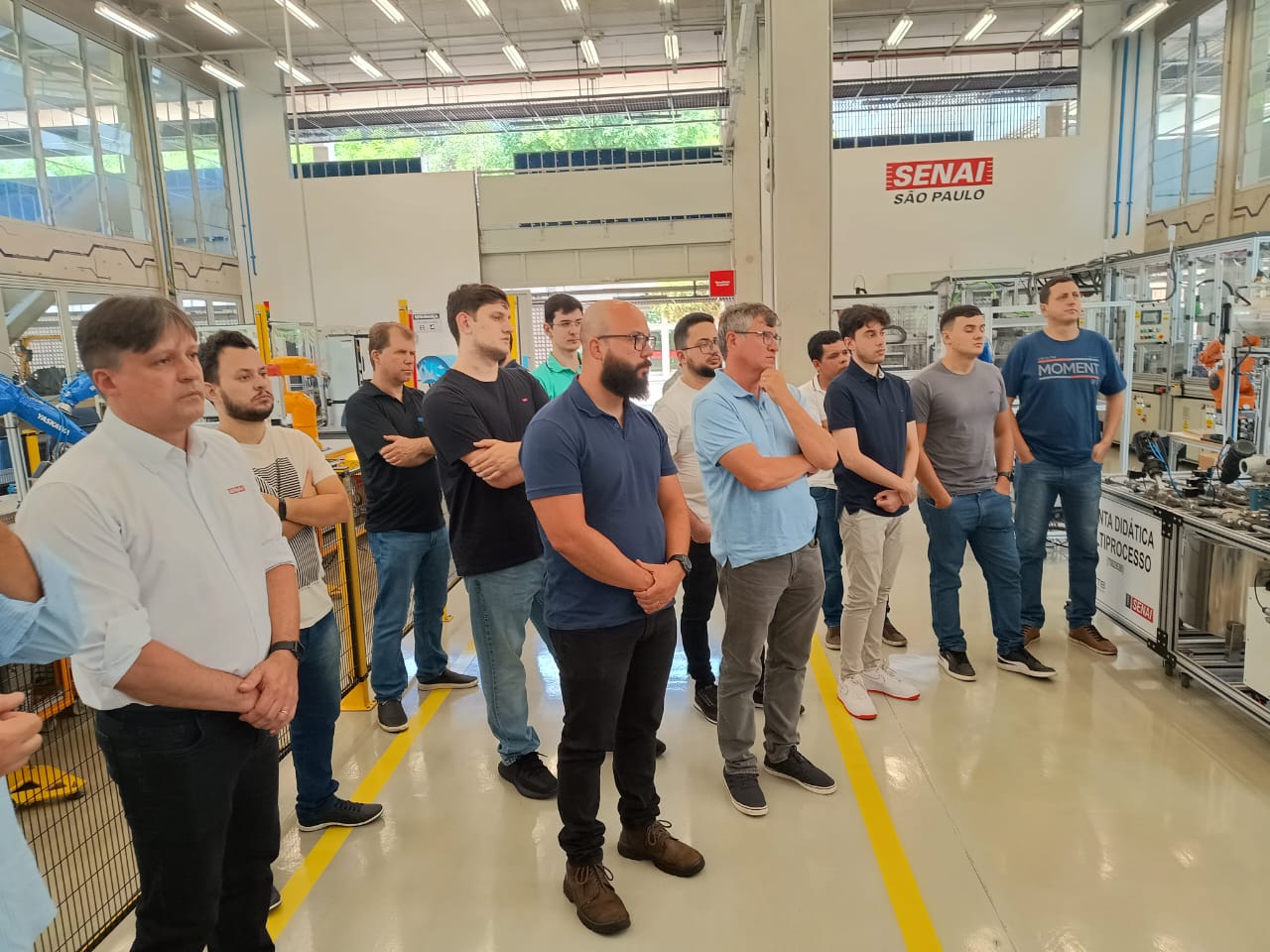 SEDEMPI CONHECE INSTALAÇÕES DO SENAI EM SÃO CAETANO DO SUL