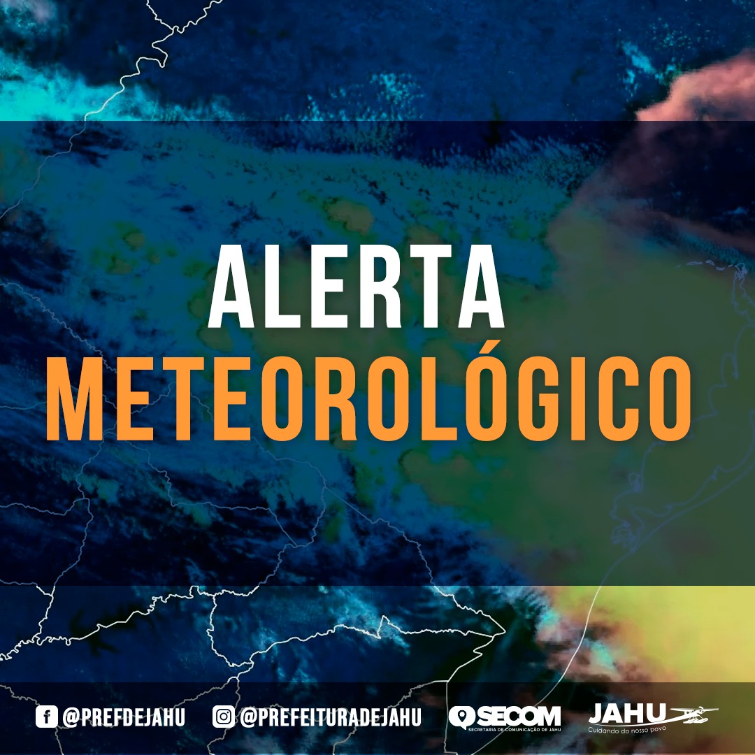 BOLETIM METEOROLÓGICO - PREVISÃO DE TEMPESTADES COM VENTO FORTE