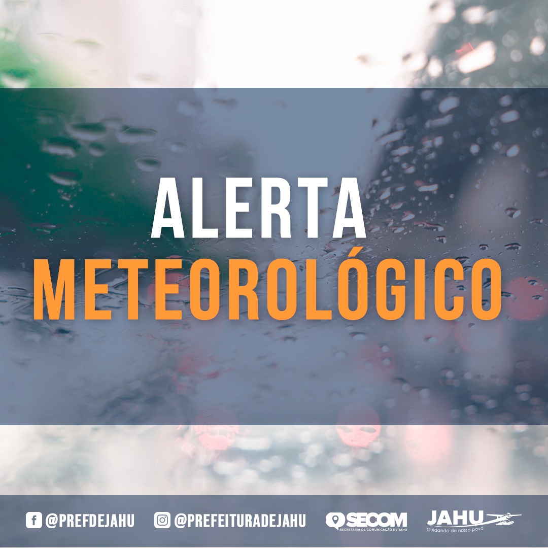 BOLETIM METEOROLÓGICO - TEMPERATURAS MAIS AMENAS E PROBALIDADE DE CHUVA