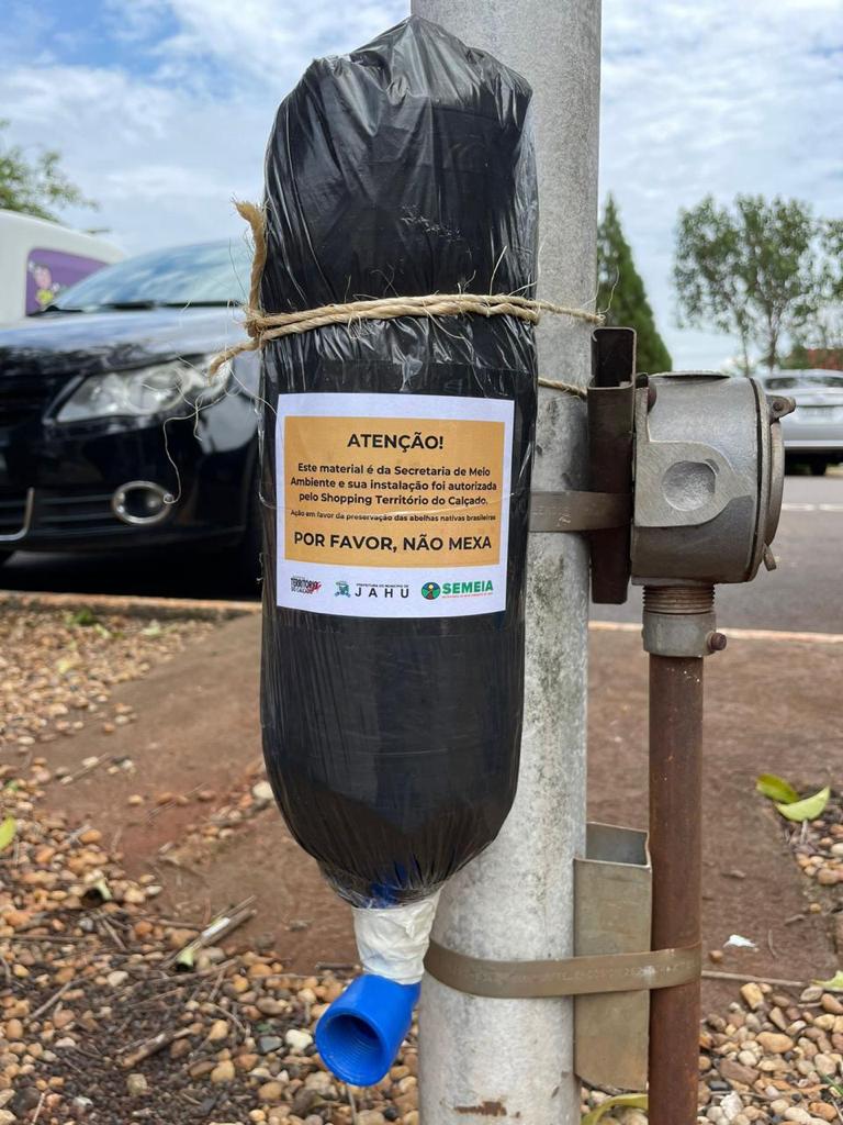 PREFEITURA PROTEGE ABELHAS SEM FERRÃO