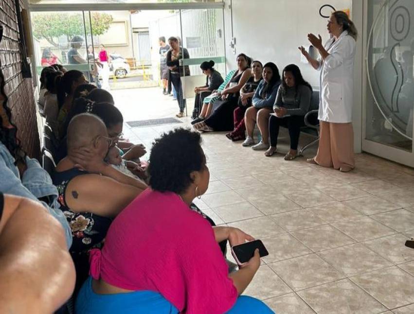 GESTAR - PALESTRA COM FOCO NA HIPERTENSÃO E DIABETES