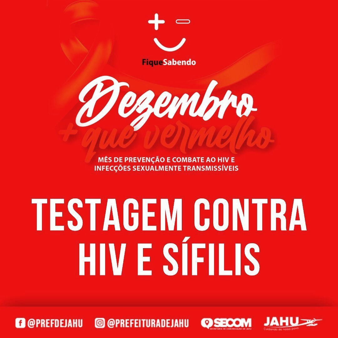 CAMPANHA CONTRA HIV E SÍFILIS DISPONIBILIZA TESTES RÁPIDOS