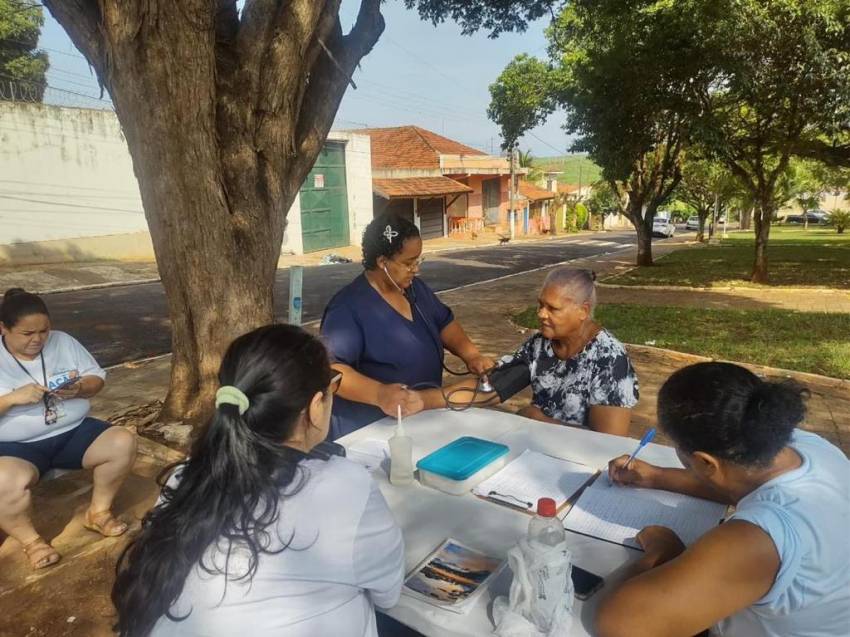 SAÚDE NA PRAÇA - POTUNDUVA: TESTAGEM PARA HIV E SÍFILIS