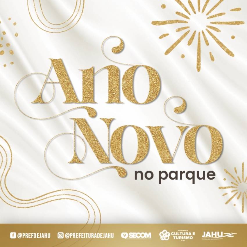 Vai ter Ano Novo no Parque do Rio Jaú? COM CERTEZA!