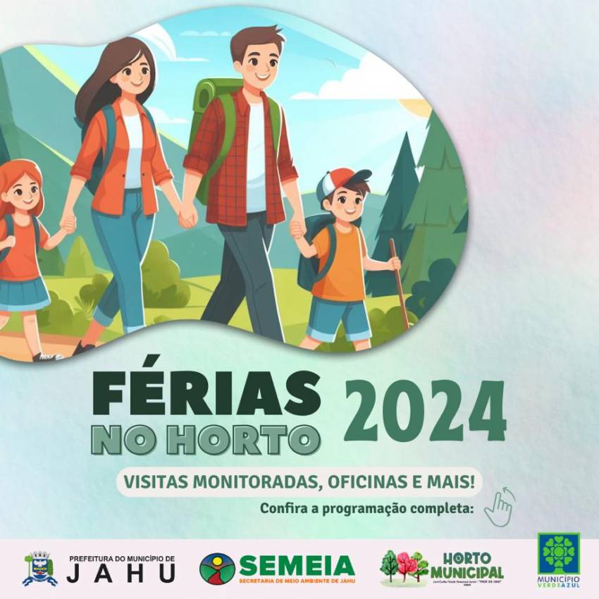 FÉRIAS NO HORTO - VISITE E FAÇA UM GOSTOSO PIQUENIQUE