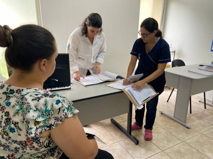 PACIENTES DO GESTAR SÃO RECEPCIONADAS COM CAFÉ DA MANHÃ