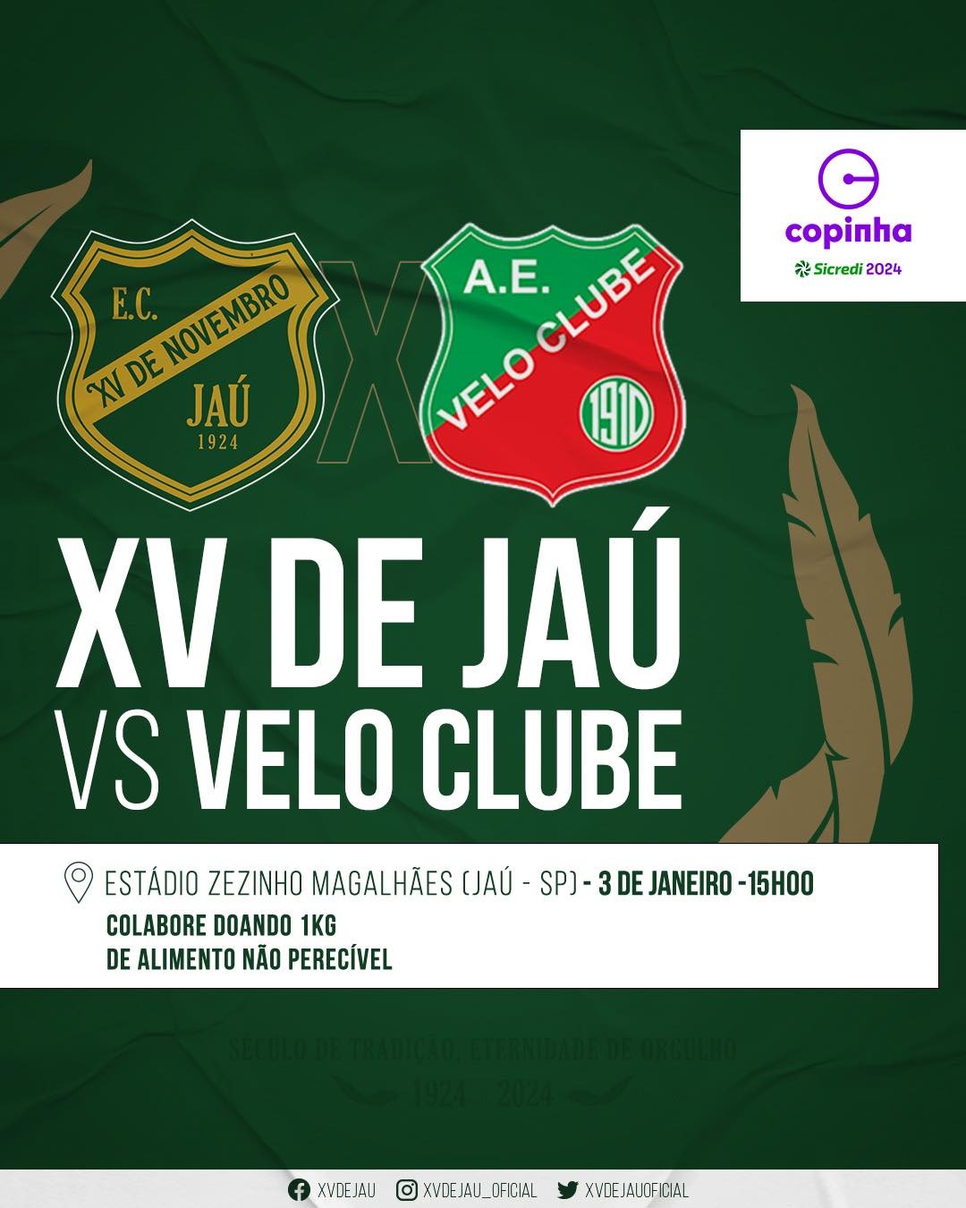 COPA SÃO PAULO DE FUTEBOL JÚNIOR EM JAHU