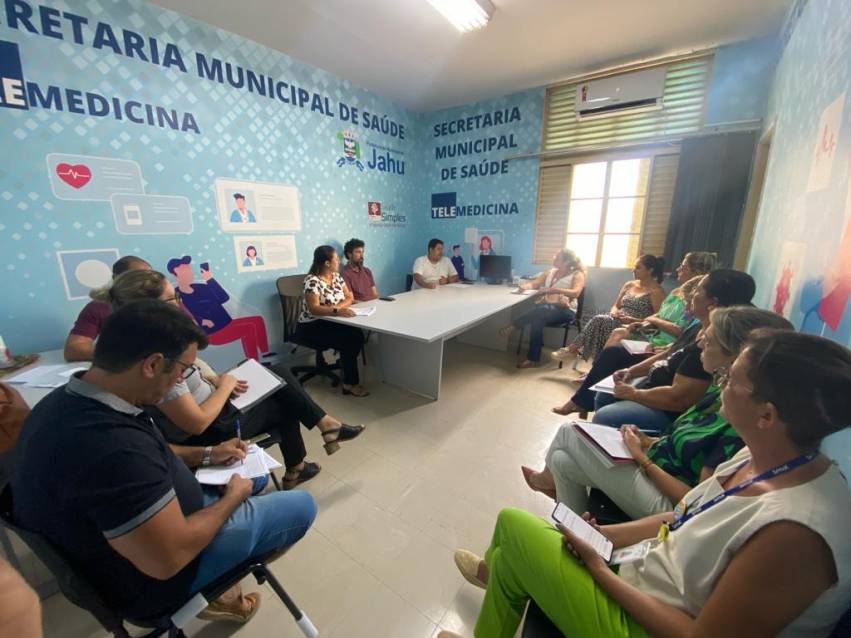 SAÚDE PROMOVE REUNIÃO SOBRE ESTÁGIOS EM 2024