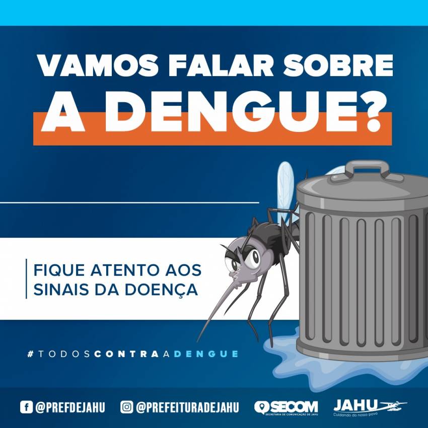 CUIDADO COM A DENGUE DURANTE O VERÃO