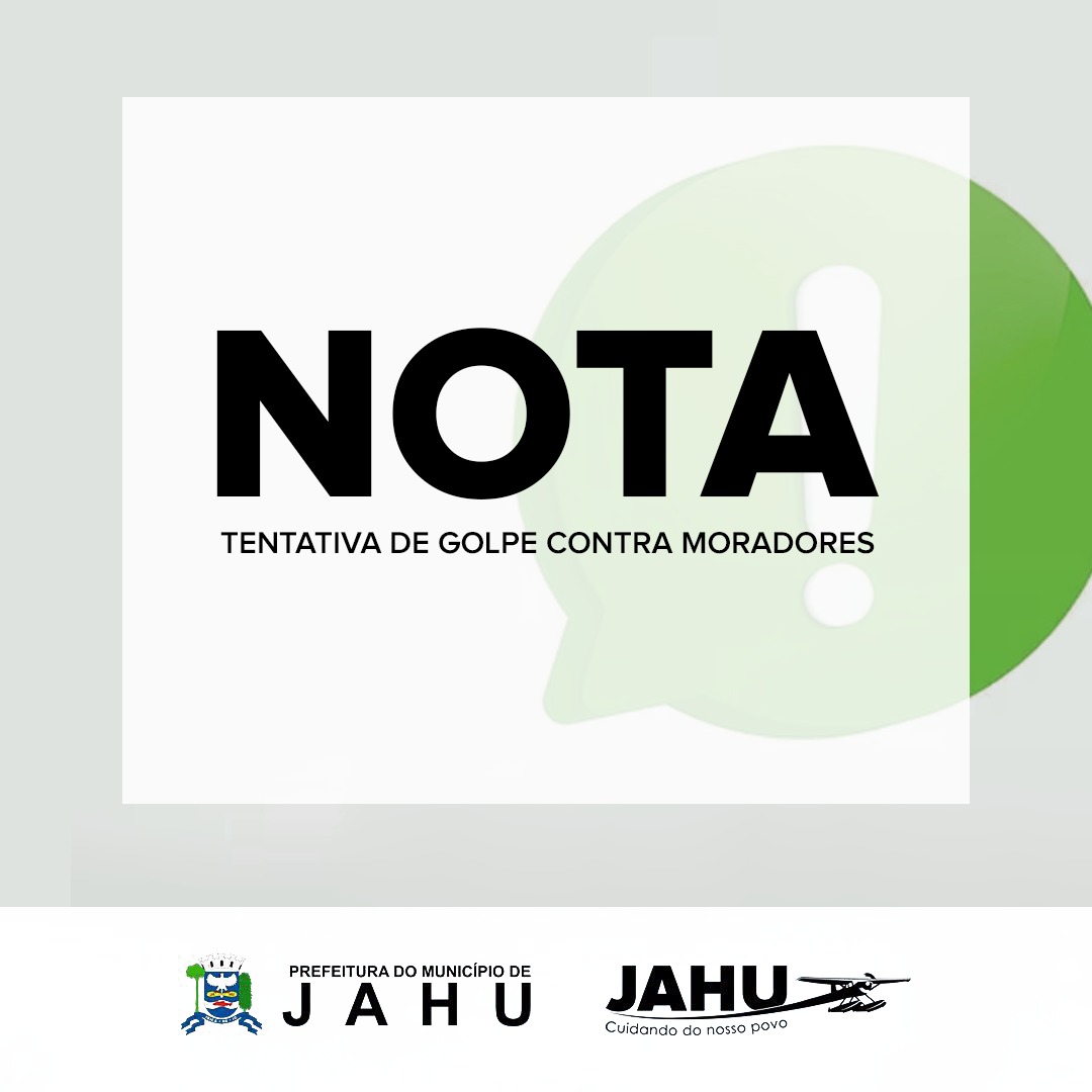 NOTA - TENTATIVA DE GOLPE CONTRA MORADORES