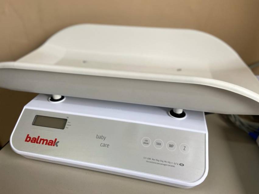 UNIDADES DE SAÚDE SÃO EQUIPADAS COM NOVAS BALANÇAS PEDIÁTRICAS