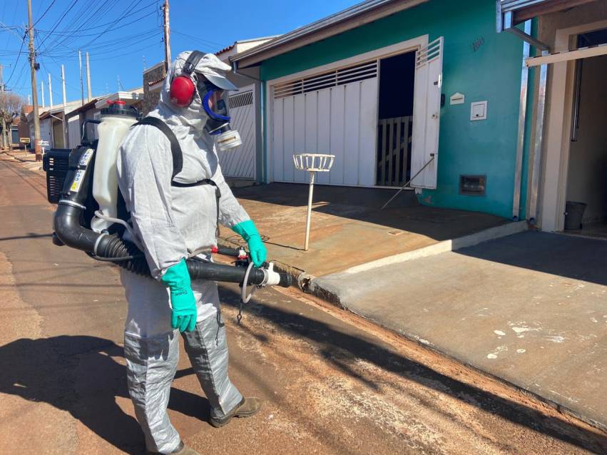 COMBATE À DENGUE - JARDIM NOVO HORIZONTE PASSA POR NEBULIZAÇÃO