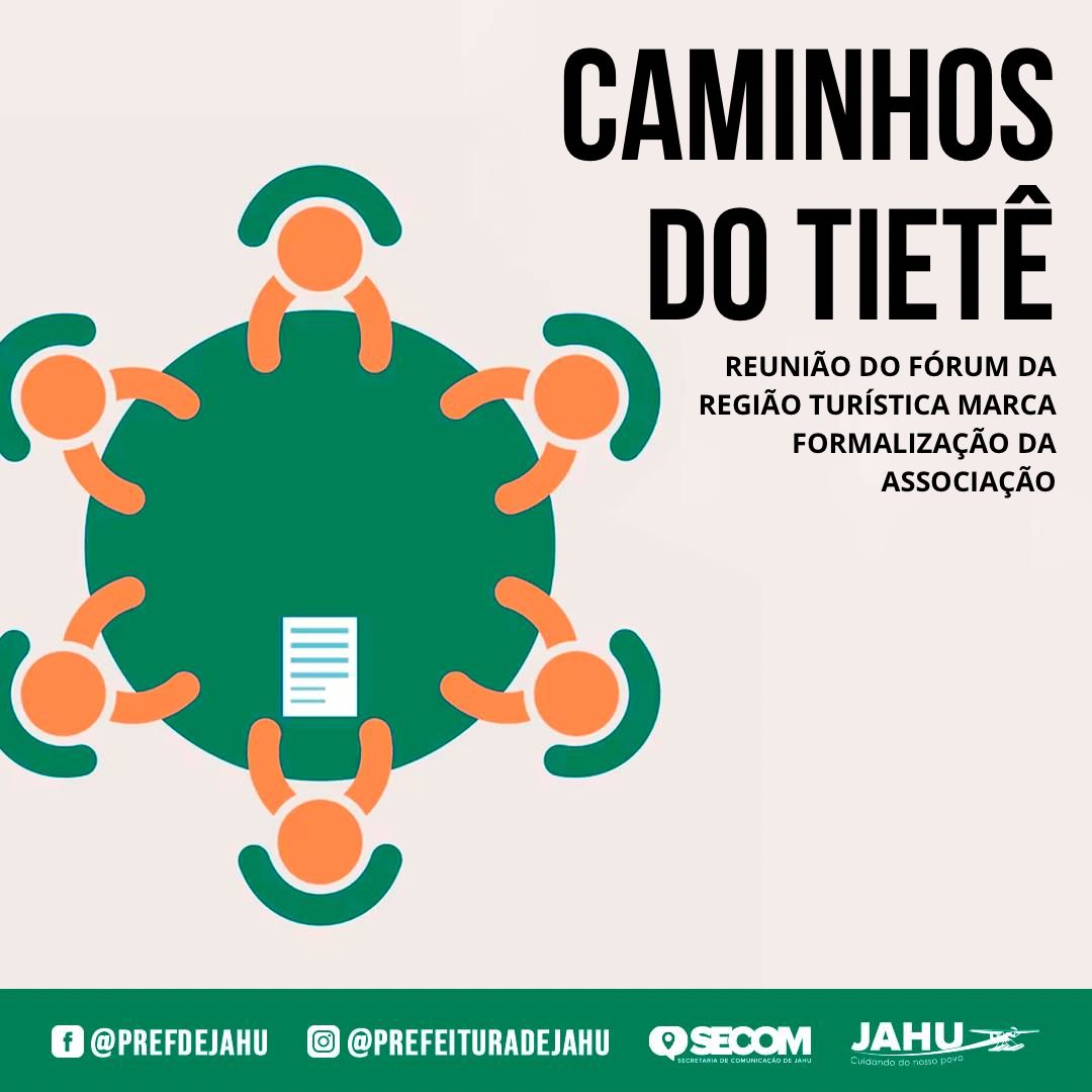 JAHU PARTICIPA DE REUNIÃO DA RT CAMINHOS DO TIETÊ