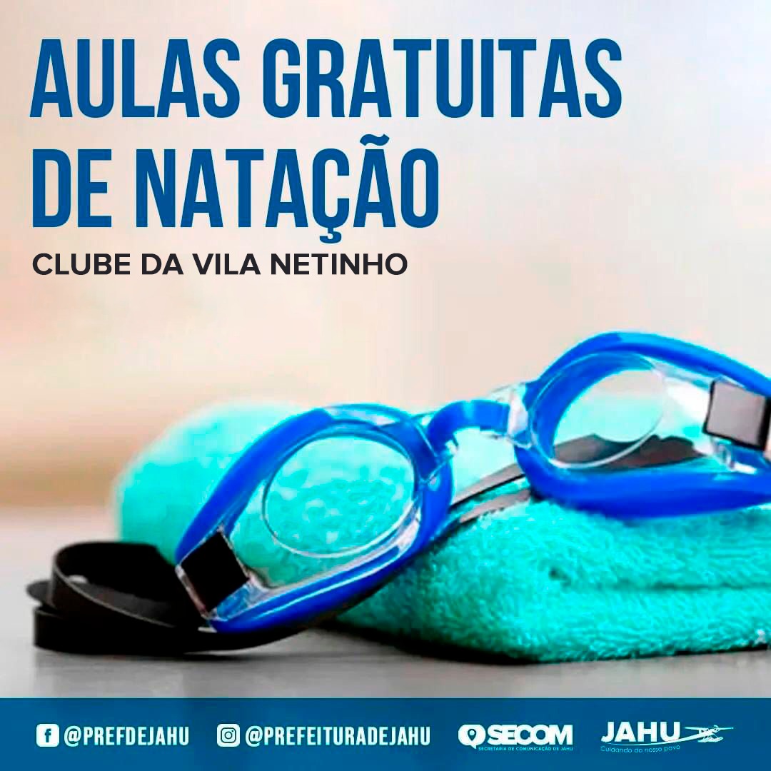 AULAS DE NATAÇÃO ESTÃO DE VOLTA NO CLUBE DA VILA NETINHO