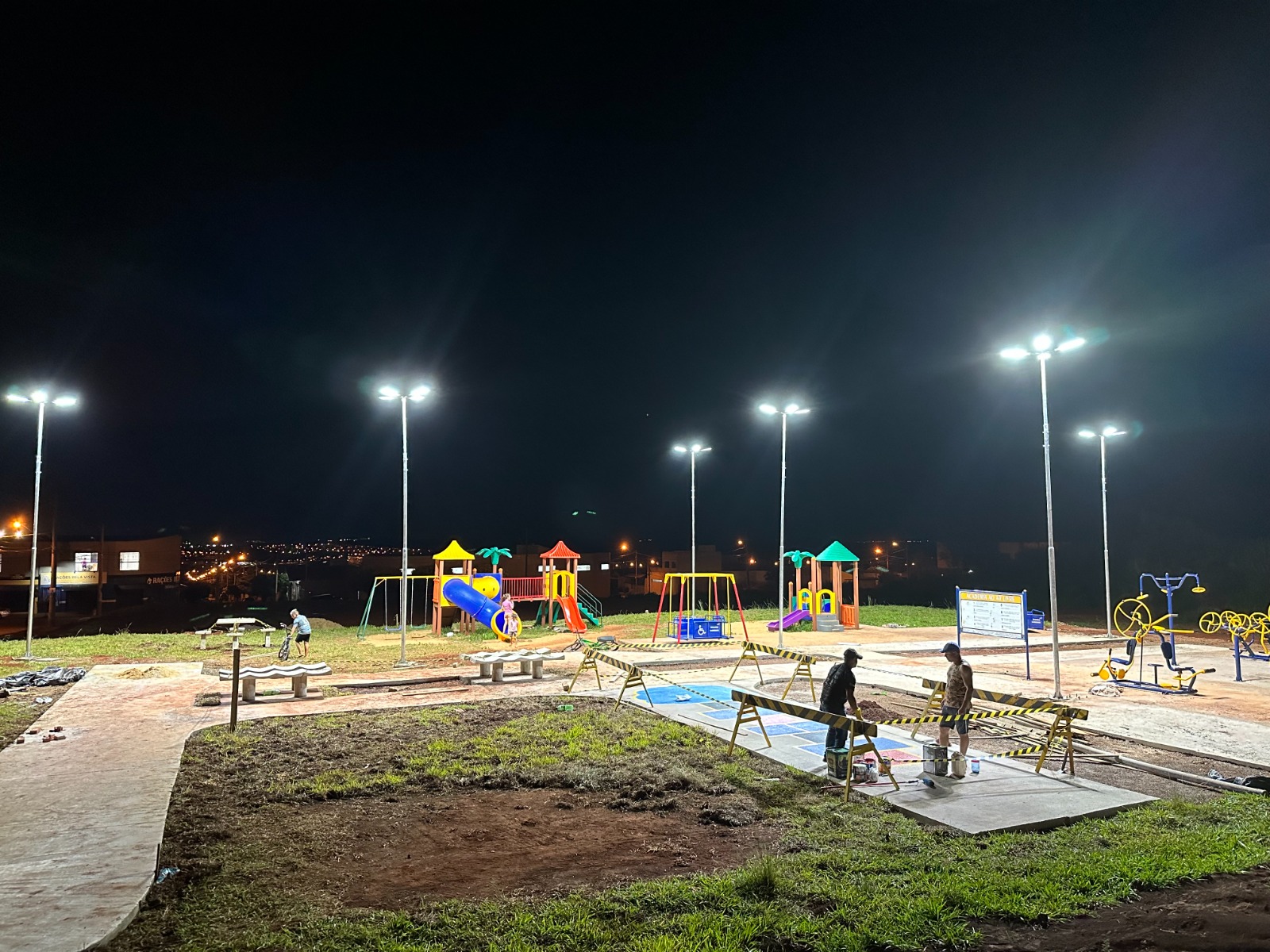 OBRAS DO NOVO COMPLEXO ESPORTIVO DO JARDIM BELA VISTA AVANÇAM