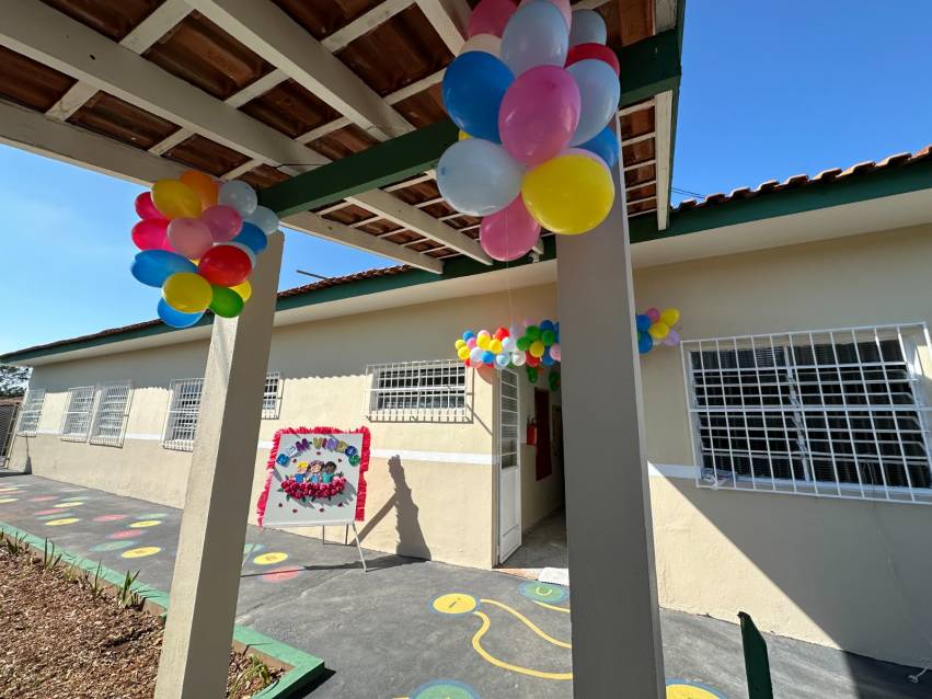 PREFEITURA CONCLUI REVITALIZAÇÃO DO CMEI JANDYRA DE ARAÚJO NEVES