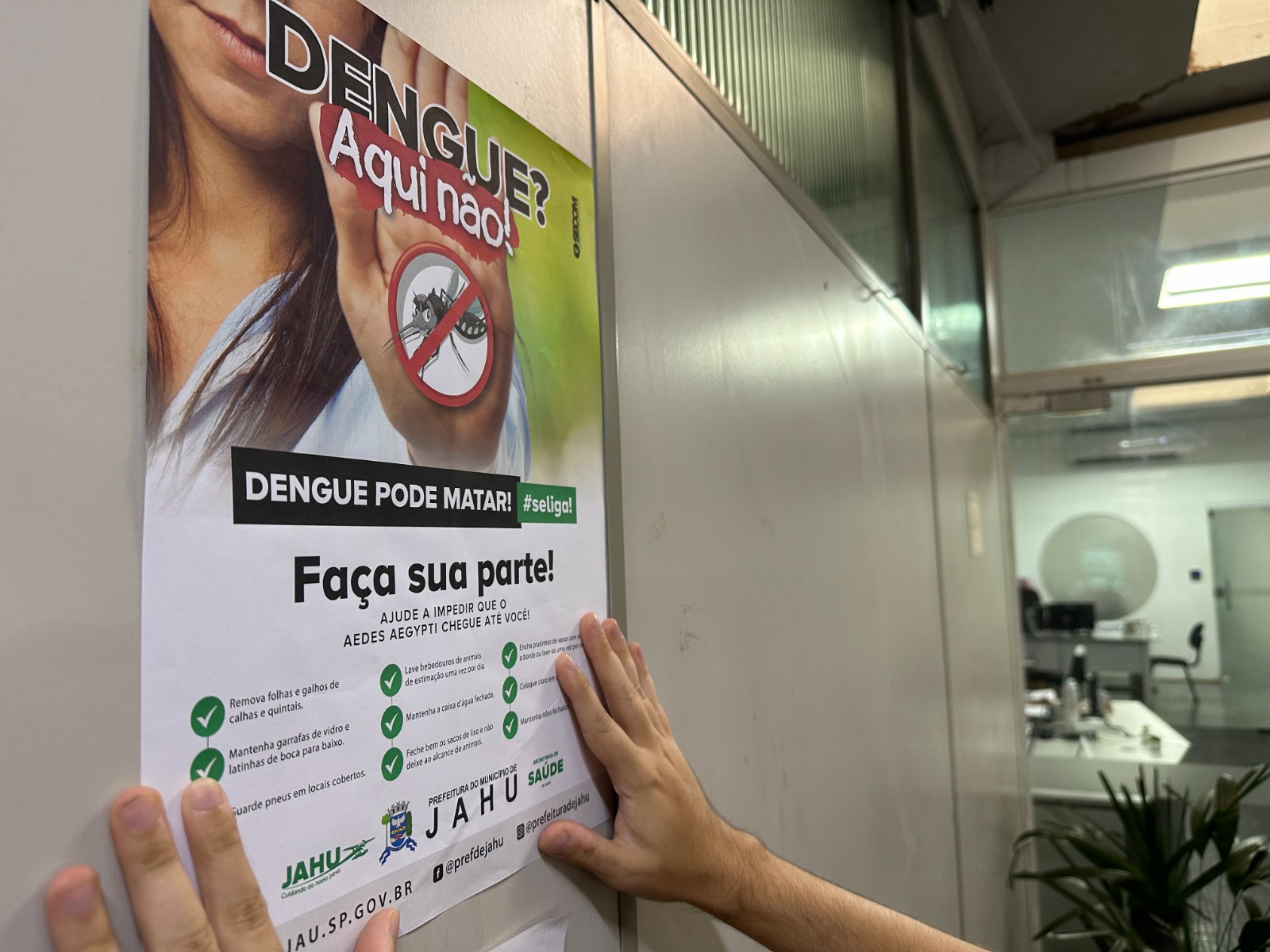 PREFEITURA PROMOVE AÇÕES DE CONSCIENTIZAÇÃO CONTRA A DENGUE