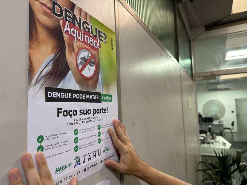 PREFEITURA PROMOVE AÇÕES DE CONSCIENTIZAÇÃO CONTRA A DENGUE