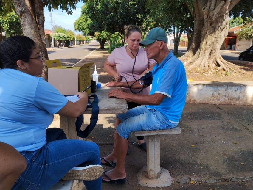 SAÚDE NA PRAÇA - DISTRITO DE POTUNDUVA