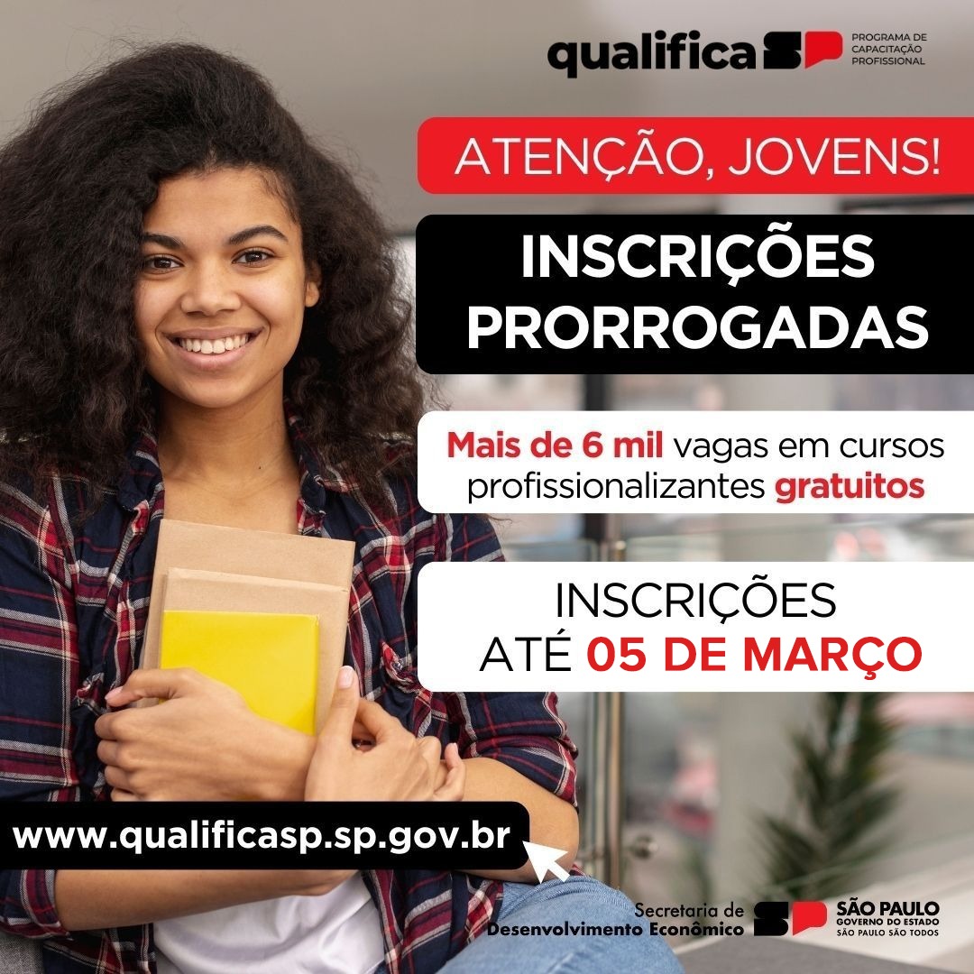 MEU PRIMEIRO EMPREGO: INSCRIÇÕES PRORROGADAS