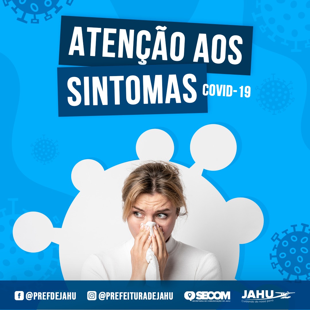 COVID-19: COM AUMENTO DE CASOS POPULAÇÃO DEVE FICAR ATENTA AOS SINTOMAS E PREVENÇÃO