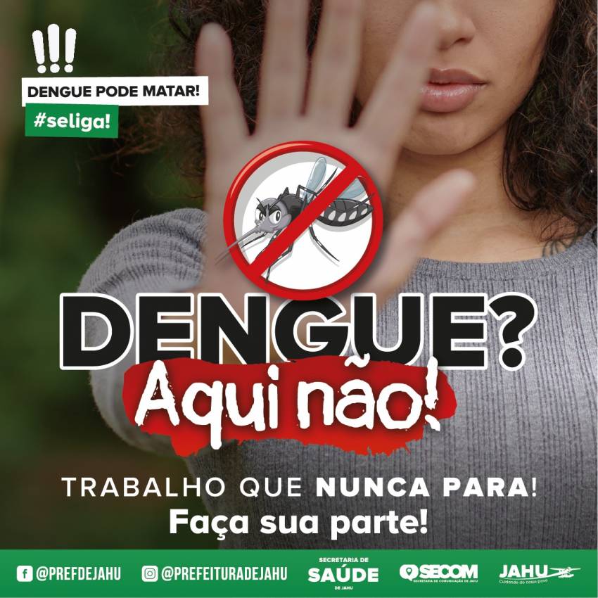 COMBATE À DENGUE - TRABALHO QUE NUNCA PARA