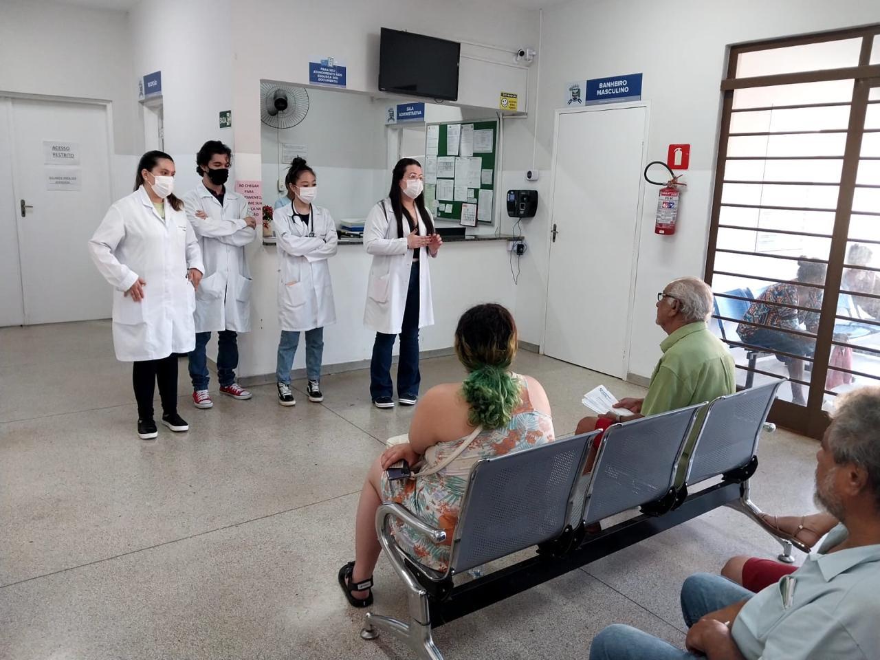 COMBATE À DENGUE - PALESTRAS EM UNIDADES DE SAÚDE