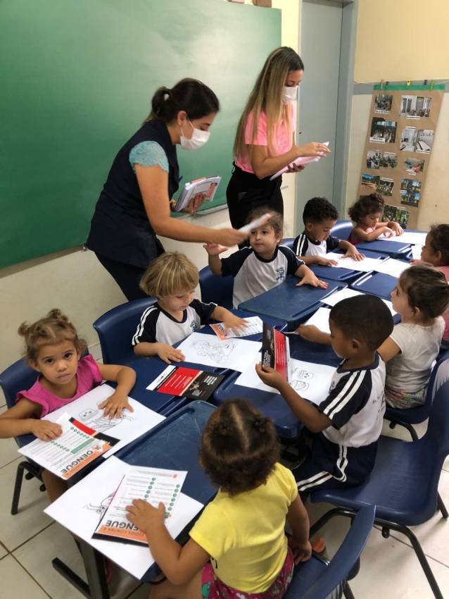 COMBATE À DENGUE: APRENDENDO NAS ESCOLAS - CMEI DO POUSO ALEGRE