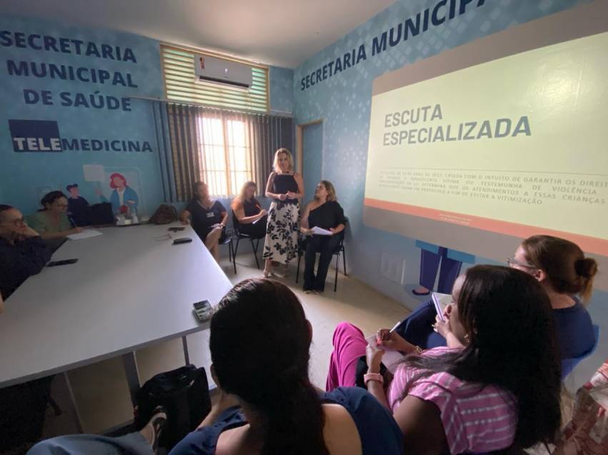 PROFISSIONAIS DA SAÚDE SÃO ORIENTADOS SOBRE PROTEÇÃO À CRIANÇA