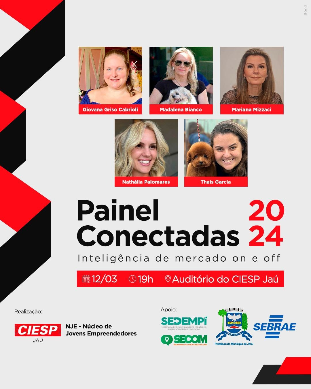 VEM AÍ O PRIMEIRO PAINEL CONECTADAS DE 2024!