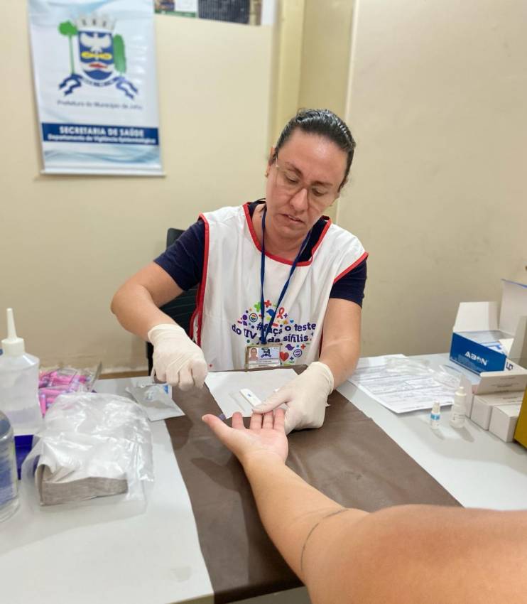 MAIS DE 80 TESTES PARA DIAGNÓSTICO DE HEPATITES SÃO REALIZADOS