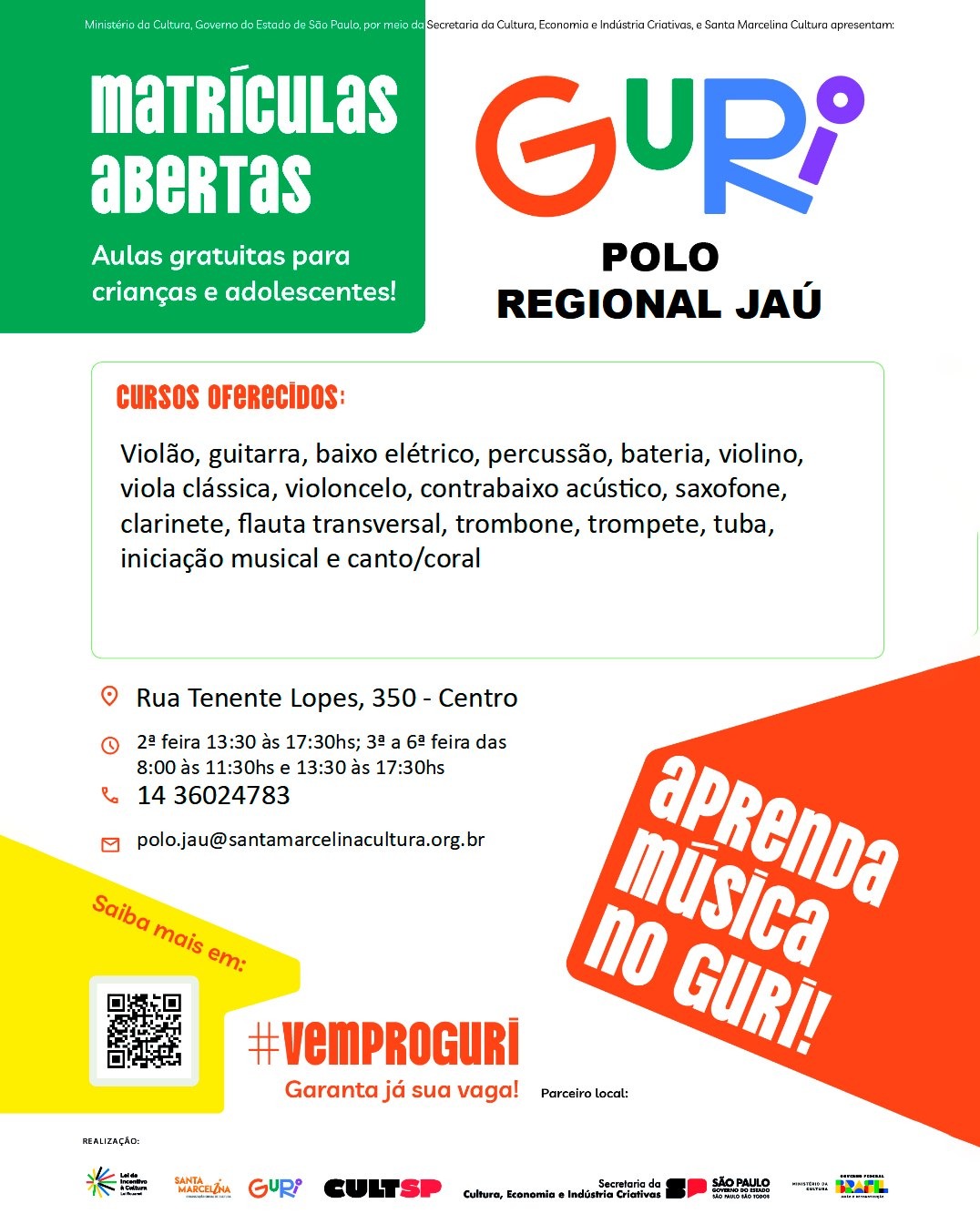 PROJETO GURI – APRENDA MÚSICA GRATUITAMENTE