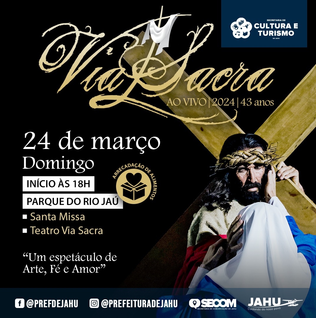 VIA SACRA - PARQUE DO RIO JAÚ