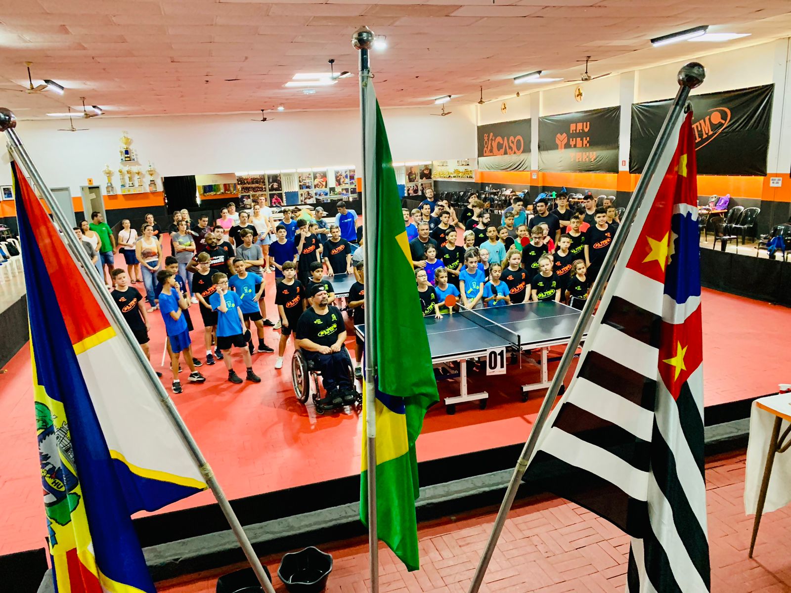 FESTIVAL DE TÊNIS DE MESA ENVOLVE DEZENAS DE ATLETAS