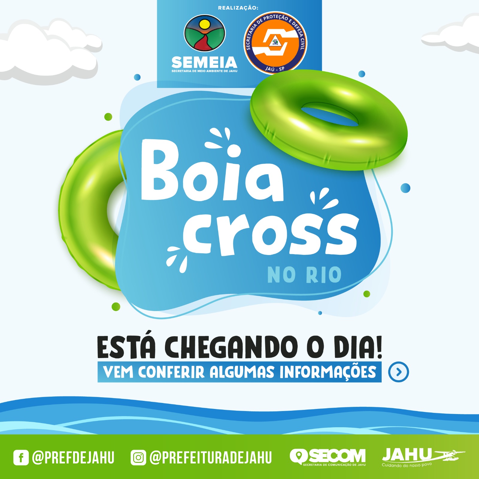 BOIA CROSS - ESTÁ CHEGANDO O DIA DE DESCERMOS O RIO JAÚ