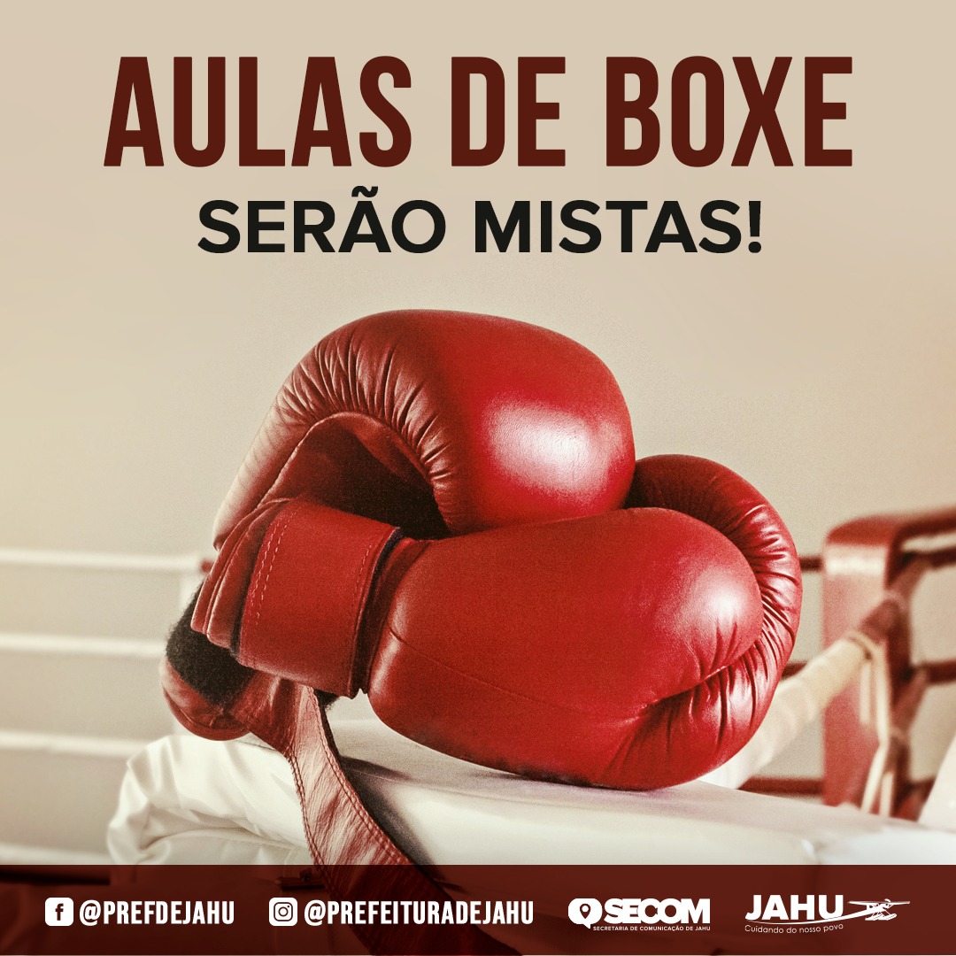 ATENDENDO A PEDIDOS, AULAS DE BOXE SERÃO MISTAS!