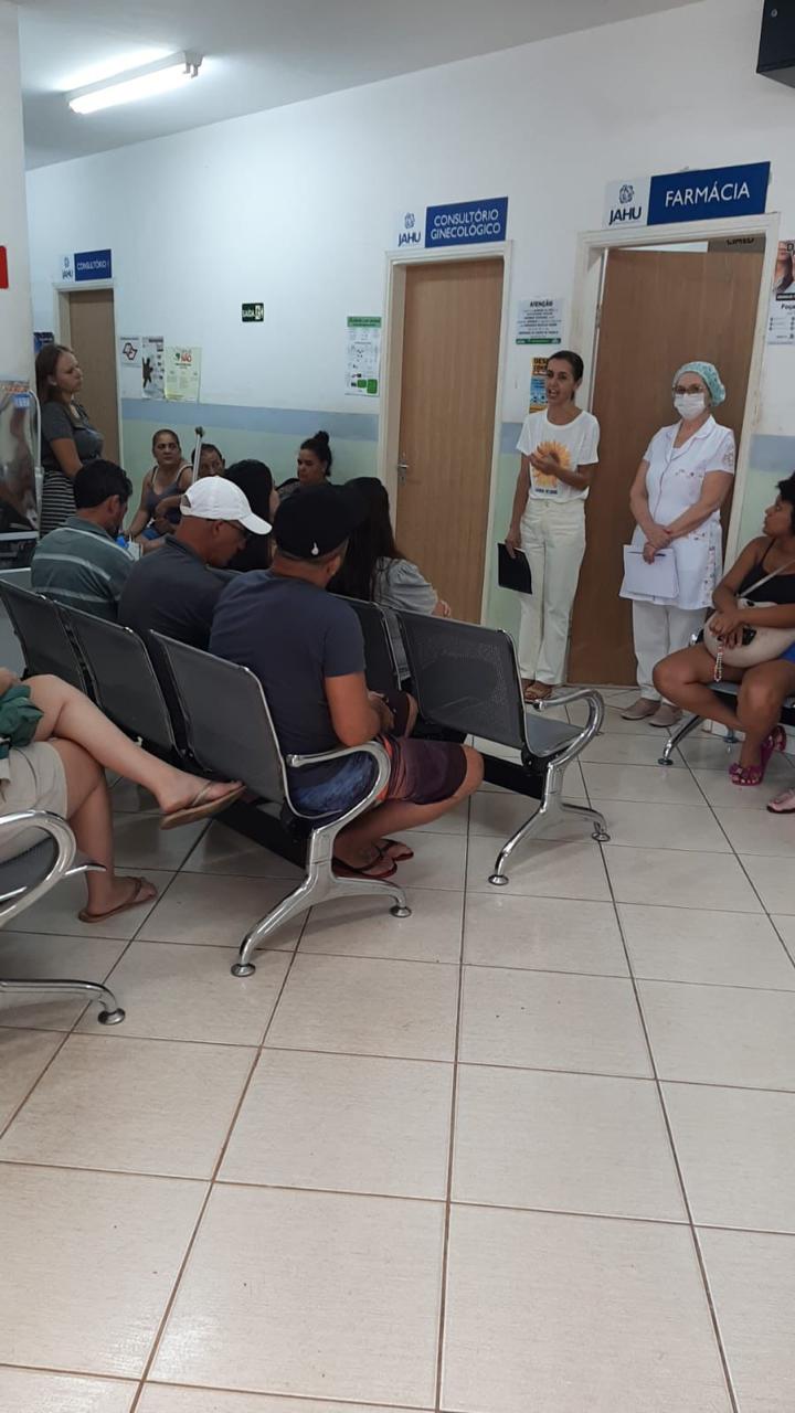 PALESTRA NA UBS JORGE ATALLA ABORDA PRÉ-NATAL ODONTOLÓGICO