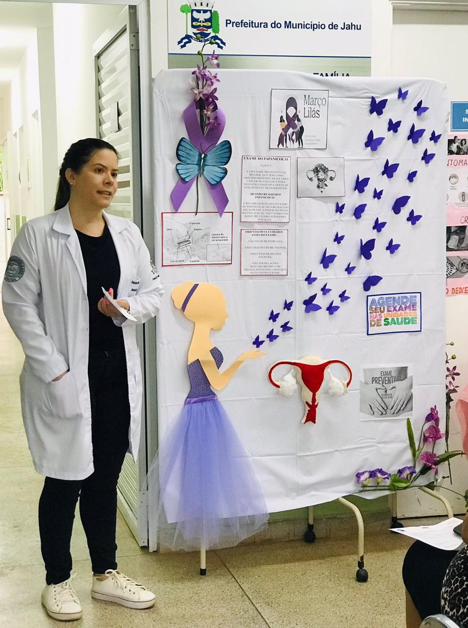 USF BELA VISTA - PALESTRA E EXAME DE PREVENÇÃO DO CÂNCER DO COLO DO ÚTERO