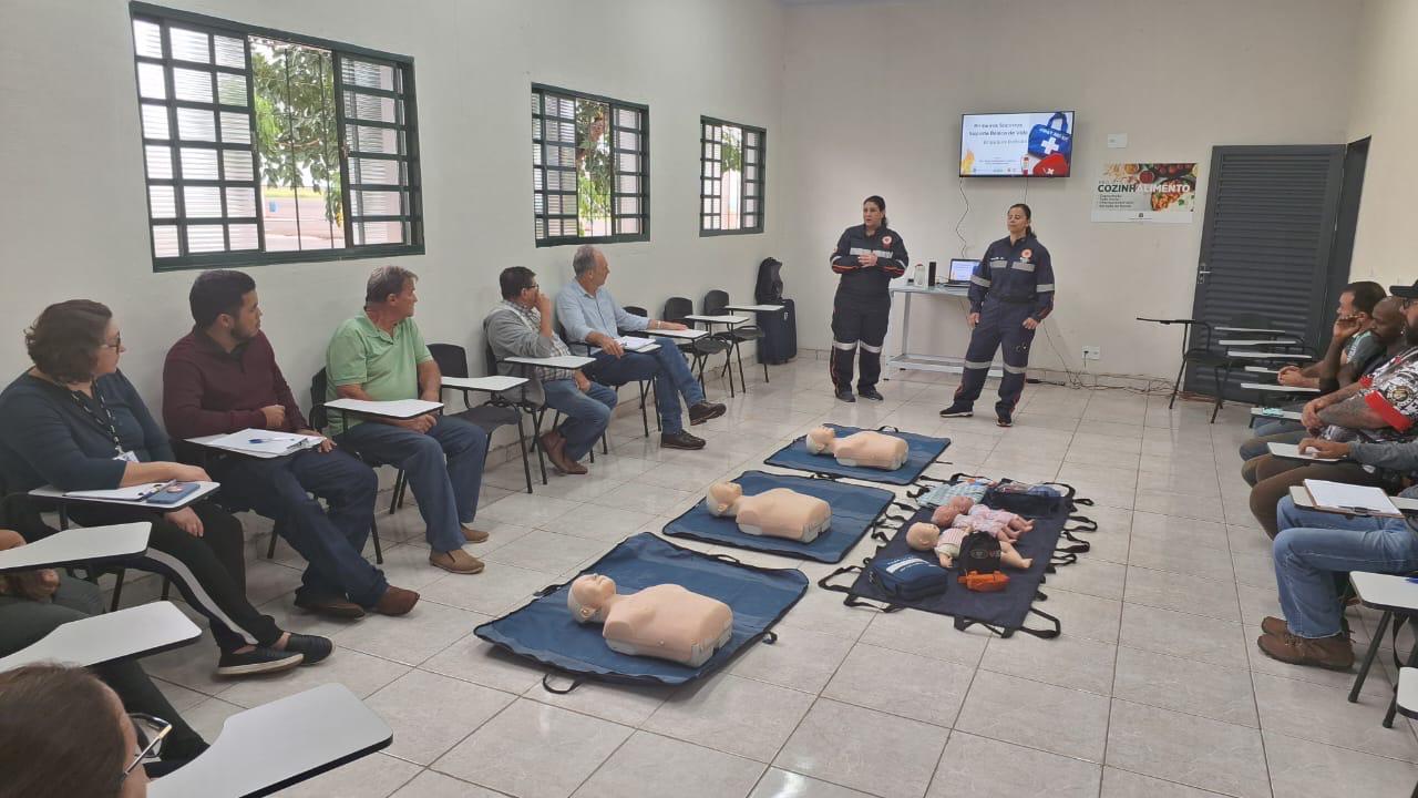 TREINAMENTO PARA BRIGADADISTA DE INCÊNDIO SOB COORDENAÇÃO DO SAMU