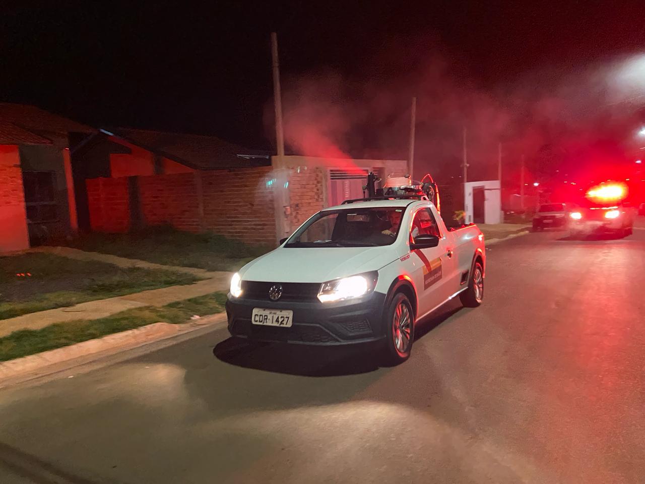 COMBATE À DENGUE - HOJE TEM NEBULIZAÇÃO VEICULAR NA VILA RIBEIRO E NO JARDIM SÃO JOSÉ