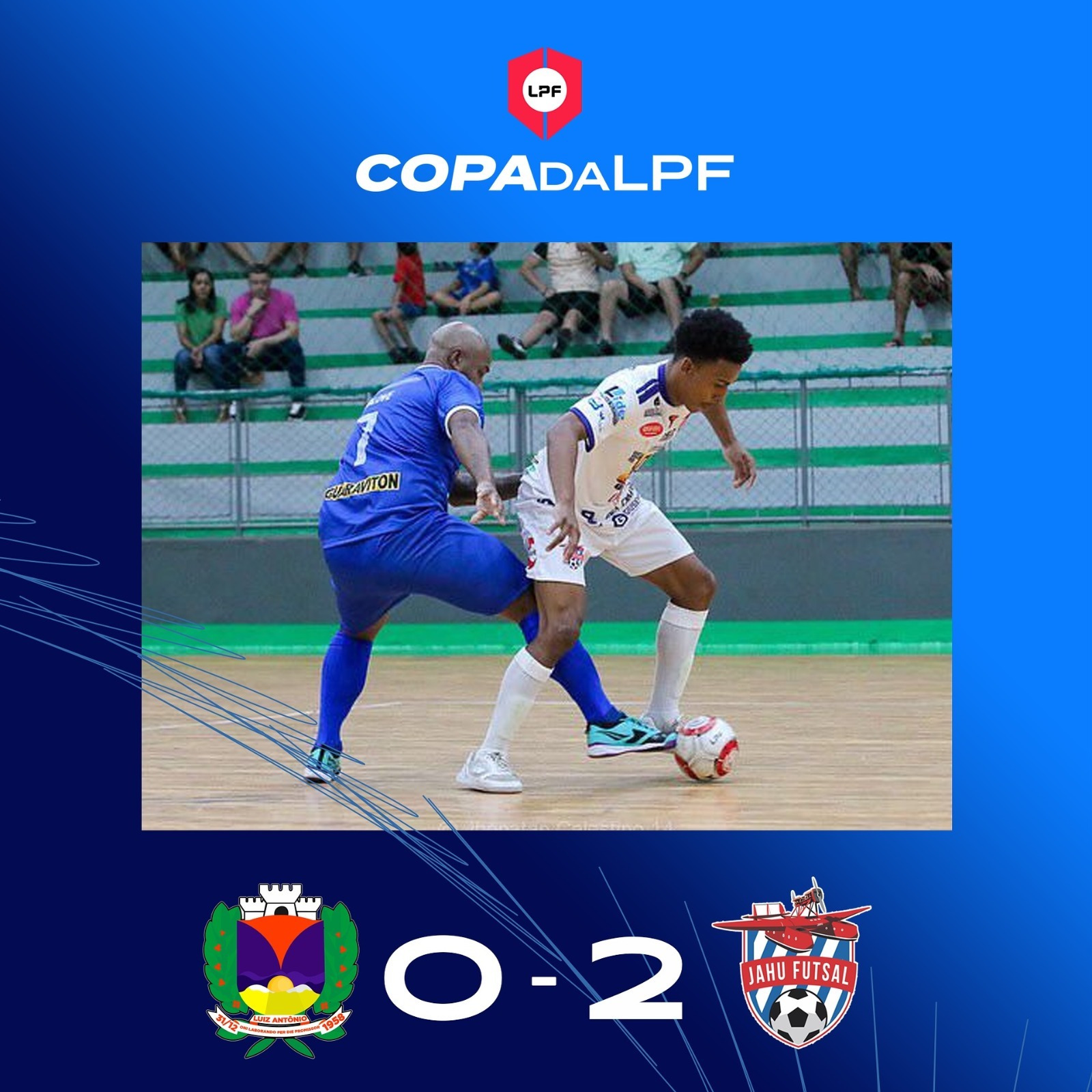 JAHU VENCE MAIS UMA NA COPA DA LPF