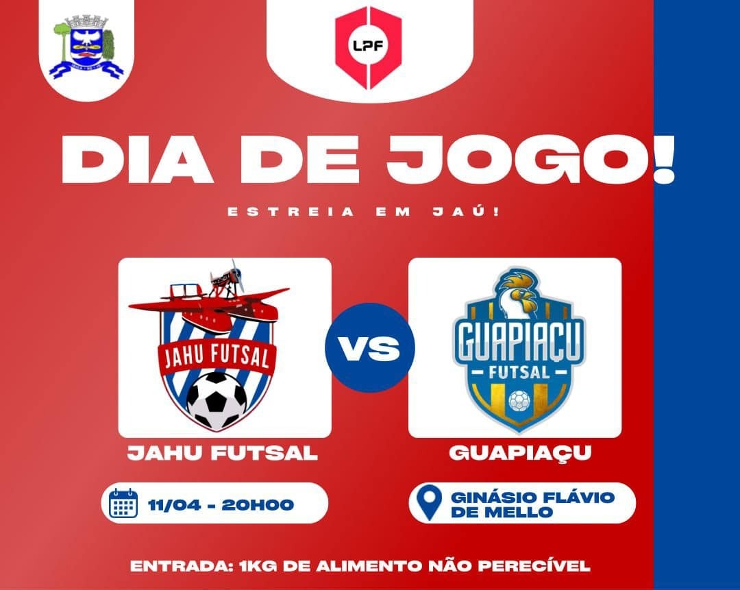 HOJE TEM JAHU EM QUADRA PELA COPA DA LPF