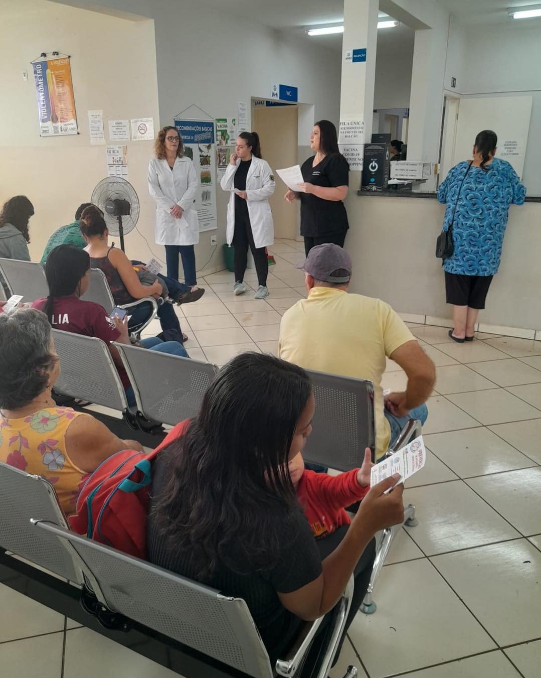 PREVENÇÃO DE AFOGAMENTO É TEMA DE PALESTRA NA UBS PIRES I