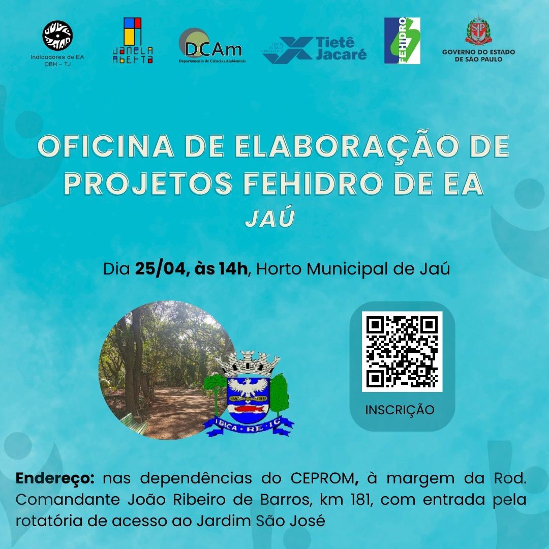 OFICINA FOCA ELABORAÇÃO DE PROJETOS PARA EXECUÇÃO COM RECURSOS DO FEHIDRO