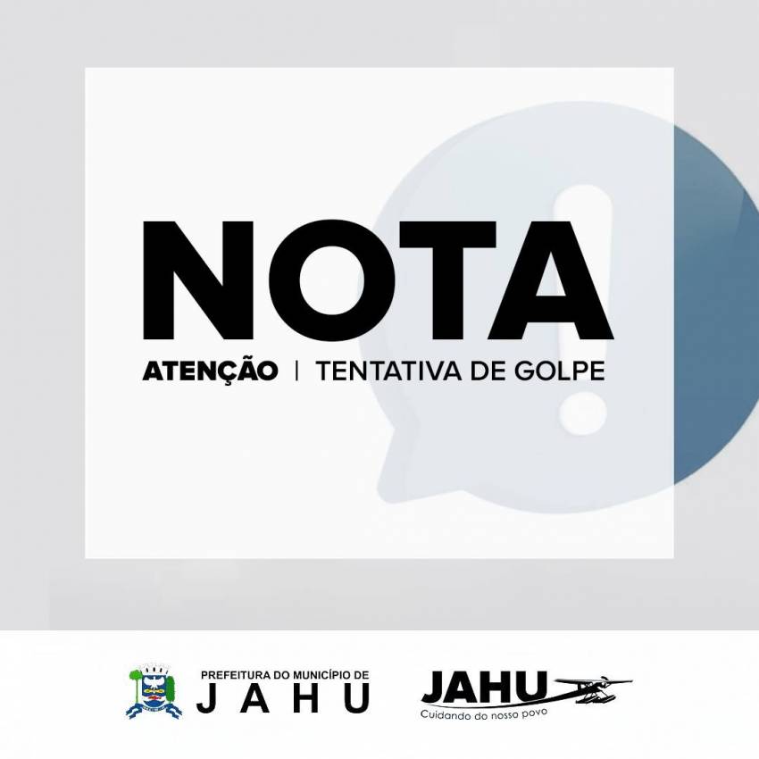ATENÇÃO - GOLPISTAS SE PASSAM POR SERVIDORES DA SAÚDE