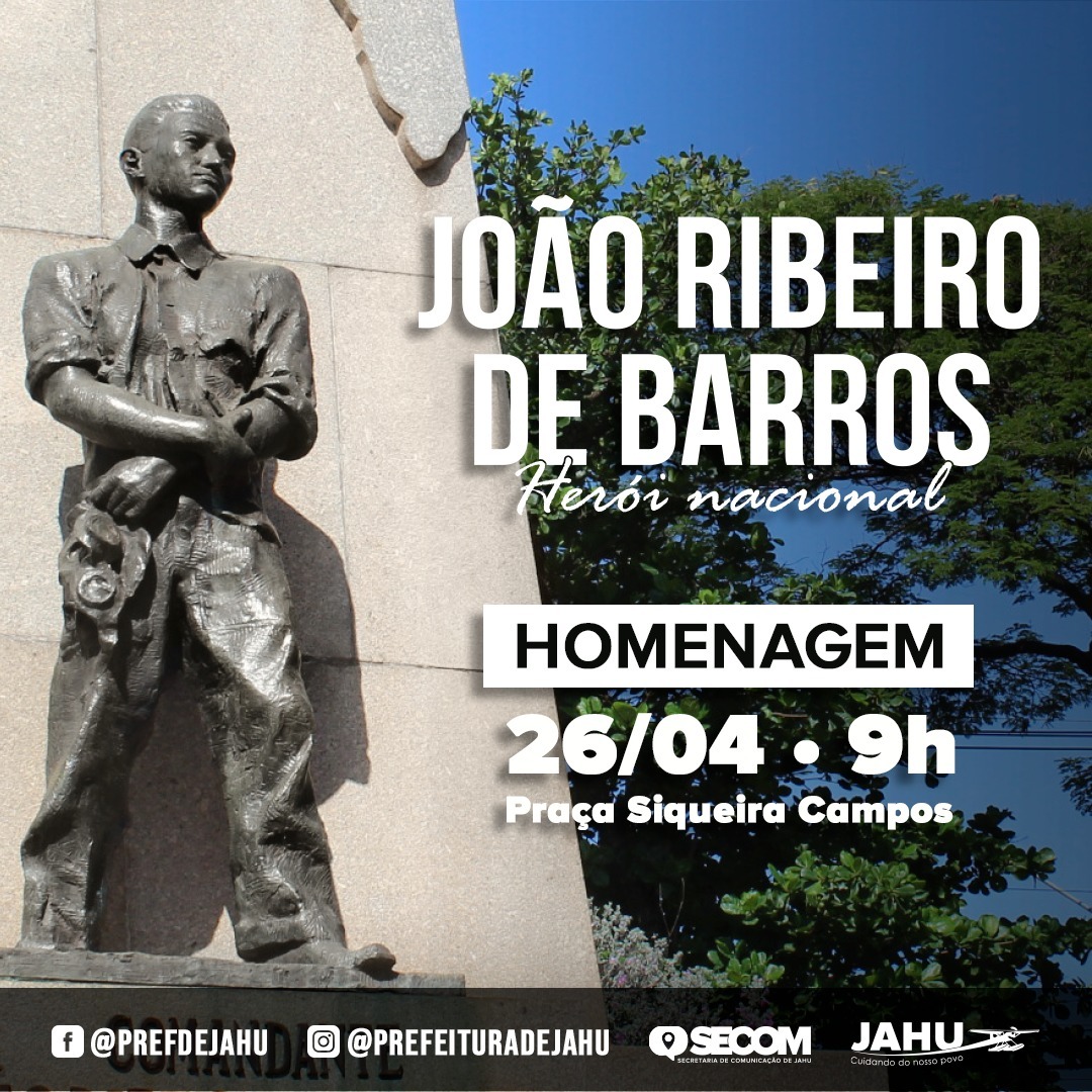 HOMENAGEM A JOÃO RIBEIRO DE BARROS: JAHU CELEBRA OS 97 ANOS DA TRAVESSIA QUE ENTROU PARA A HISTÓRIA