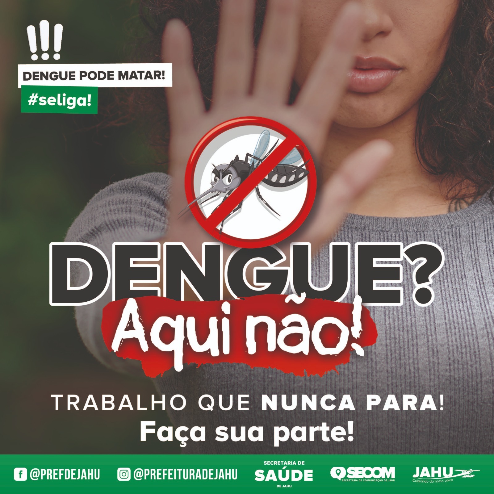 O COMBATE À DENGUE NÃO PODE PARAR