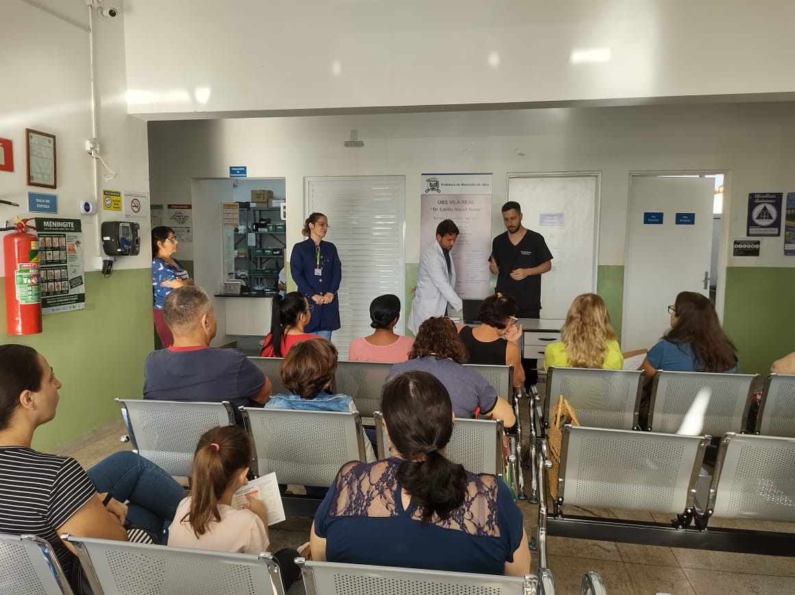 UBS VILA REAL ORIENTA SOBRE CUIDADOS EM CASOS DE DIARREIA