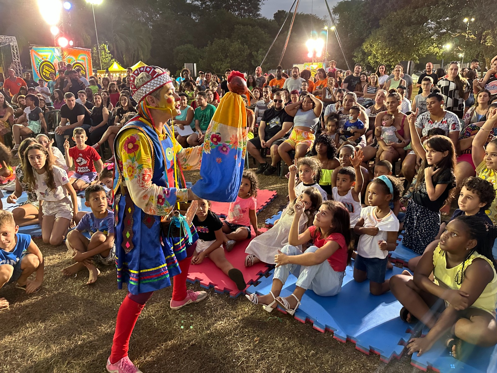 ARTE E DIVERSÃO NO PARQUE DO RIO JAÚ