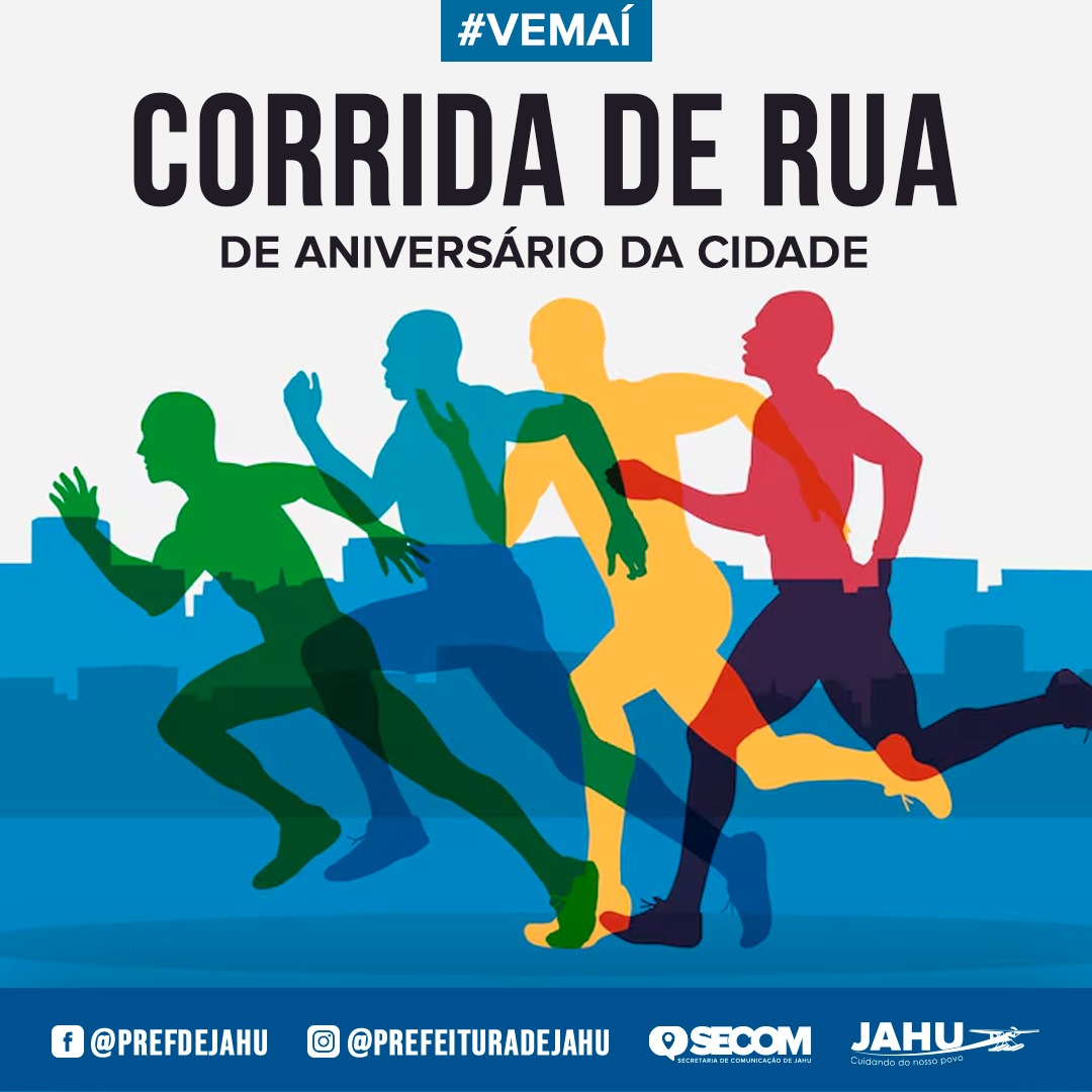 VEMAÍ – CORRIDA DE RUA DE ANIVERSÁRIO DA CIDADE